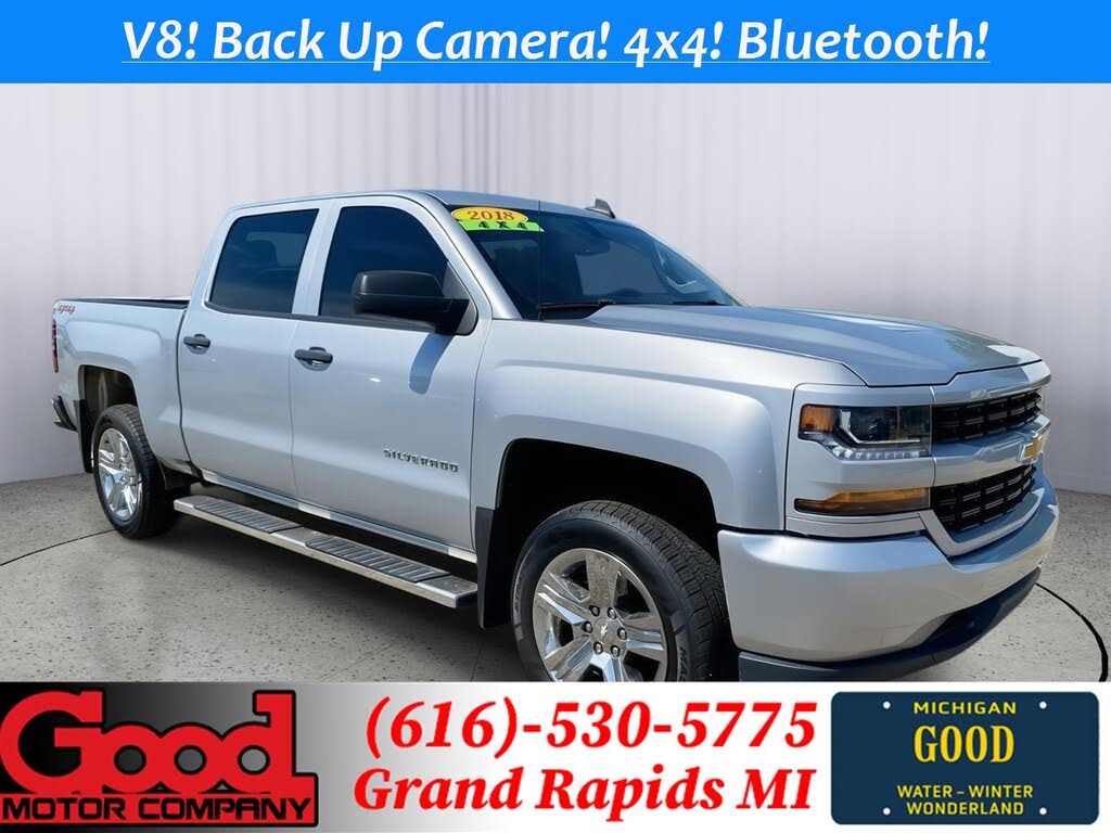 2018 Chevrolet Silverado 1500 Custom Crew Cab 4WD