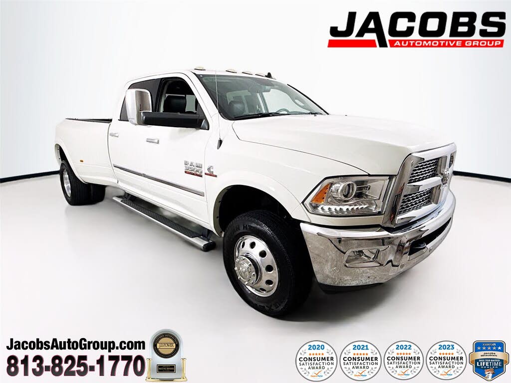 2018 RAM 3500 Laramie Crew Cab LB DRW 4WD
