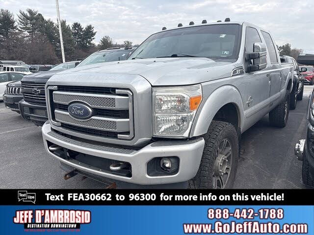 2015 Ford F-350 Super Duty Platinum Crew Cab 4WD