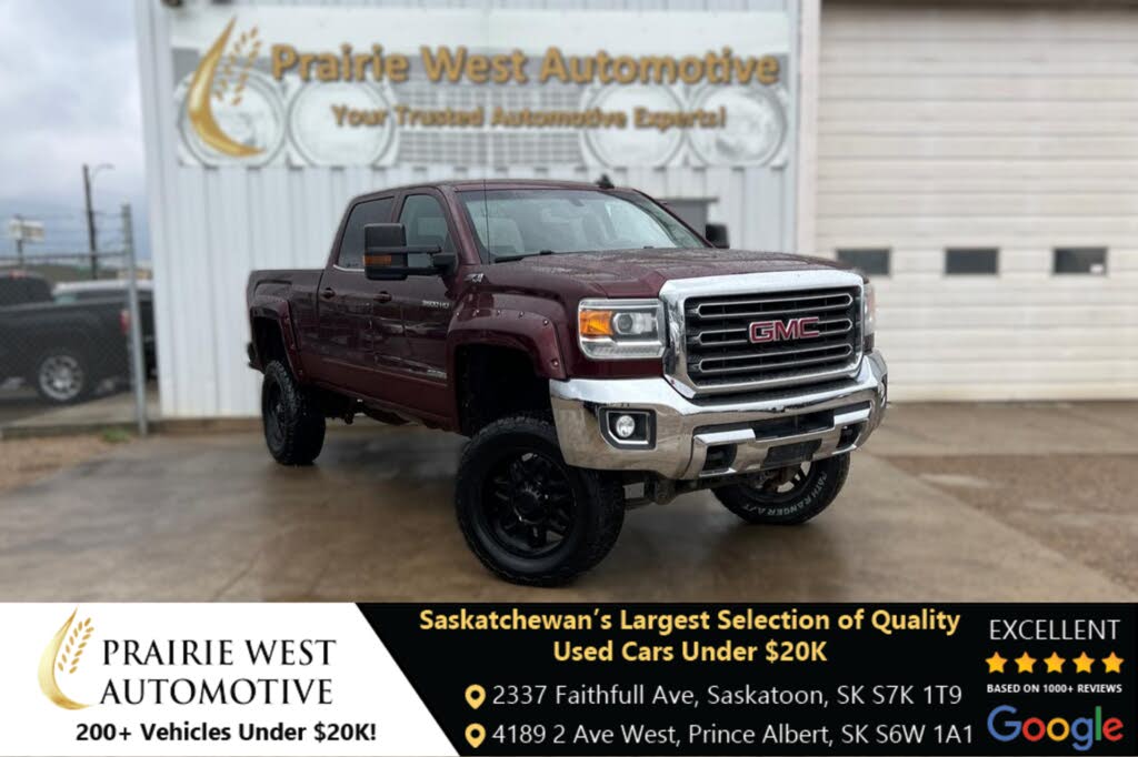 2016 GMC Sierra 3500HD SLE Crew Cab 4WD