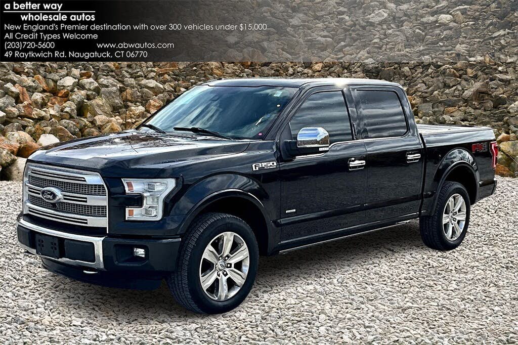 2015 Ford F-150 Platinum SuperCrew 4WD