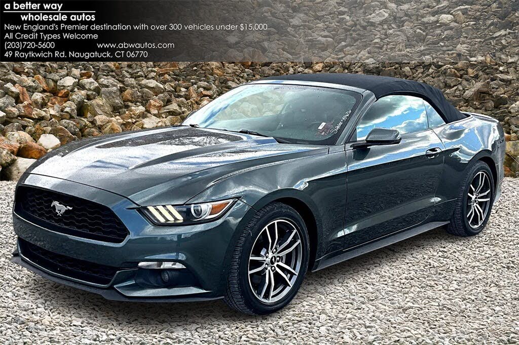 2016 Ford Mustang EcoBoost Premium Convertible RWD