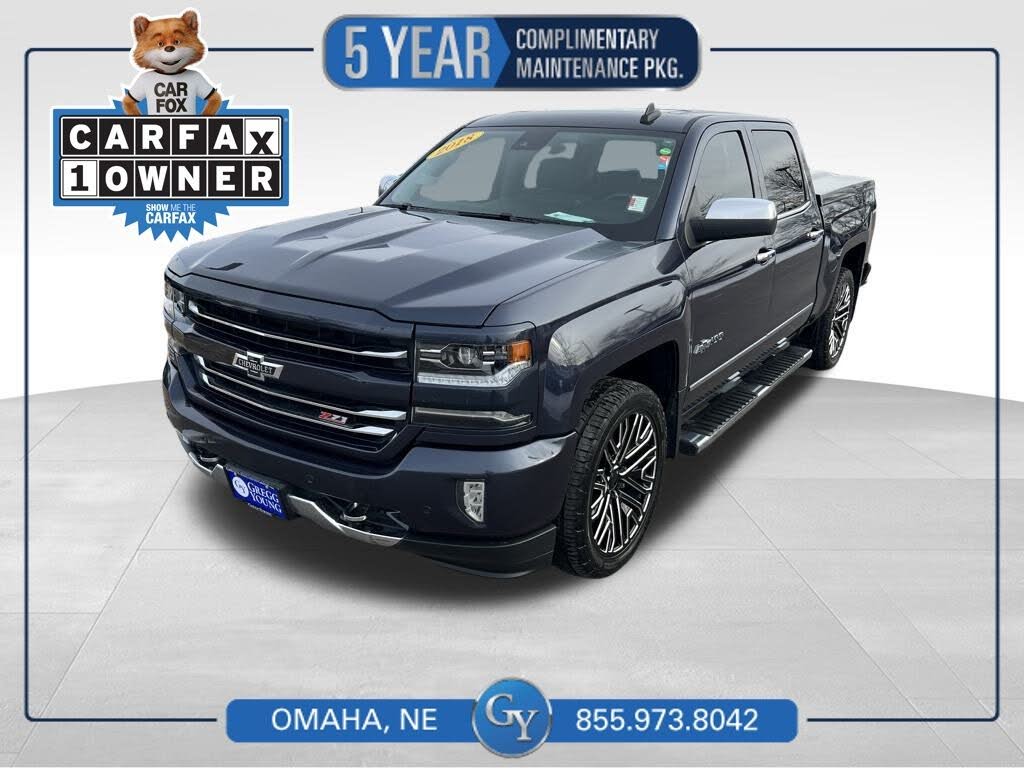 2018 Chevrolet Silverado 1500 LTZ Crew Cab 4WD