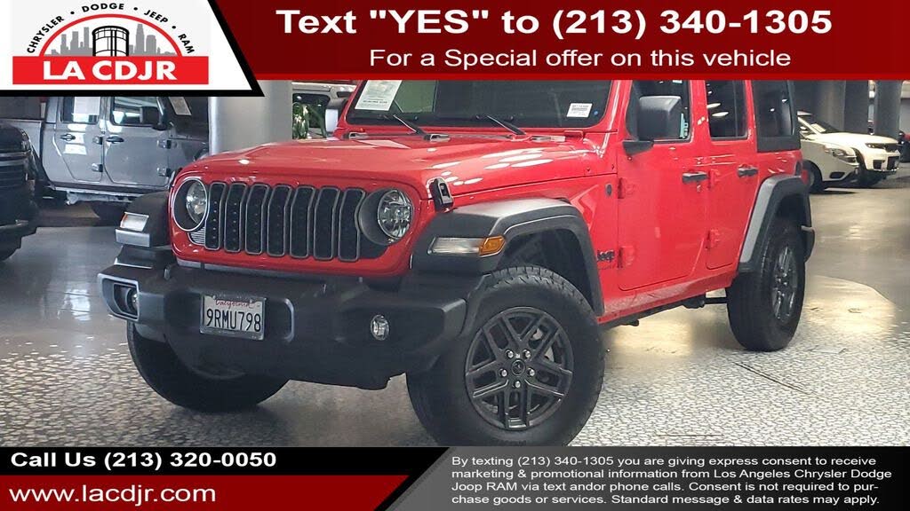 2025 Jeep Wrangler Sport S 4-Door 4WD