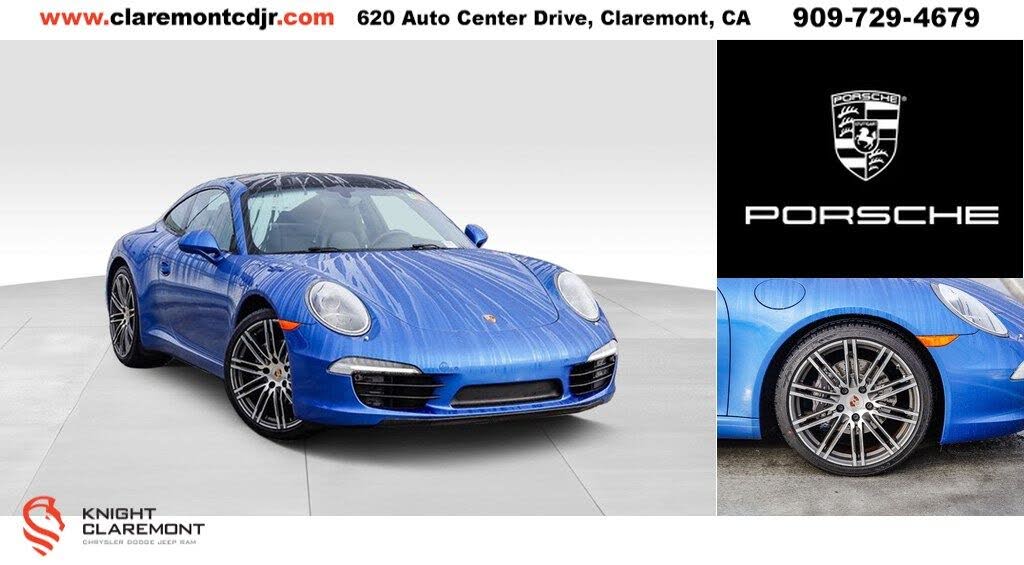 2014 Porsche 911 Carrera Coupe RWD