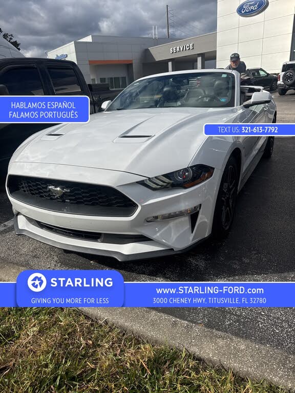 2018 Ford Mustang EcoBoost Premium Convertible RWD