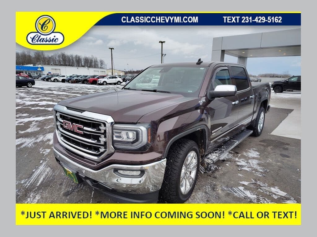2016 GMC Sierra 1500 SLT Crew Cab 4WD