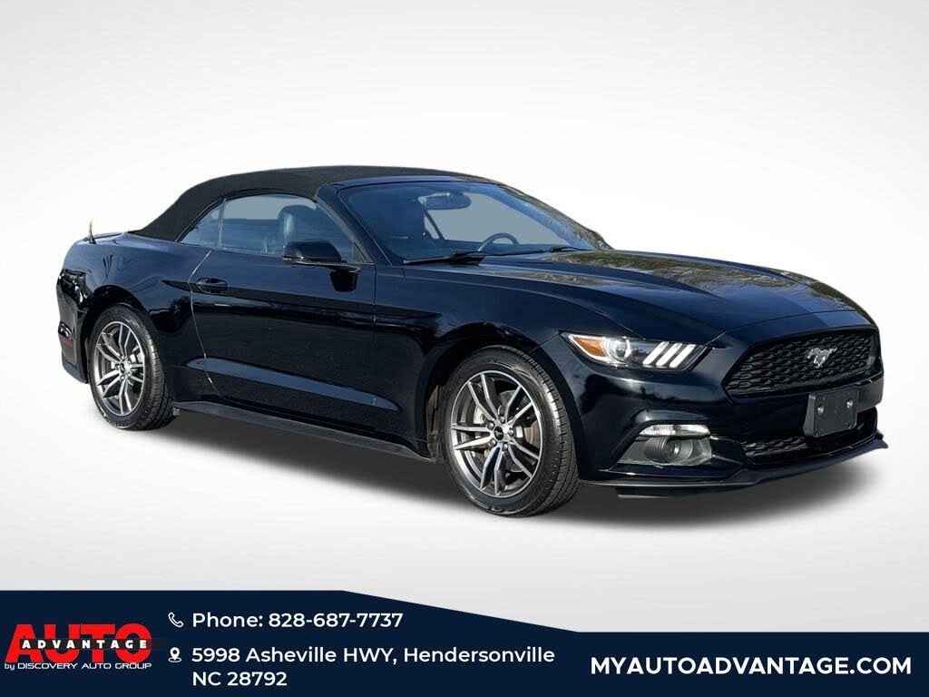2017 Ford Mustang EcoBoost Premium Convertible RWD