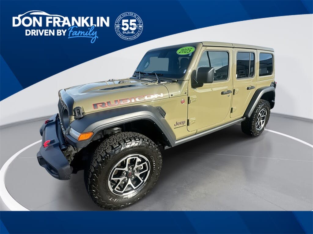 2025 Jeep Wrangler Rubicon 4-Door 4WD