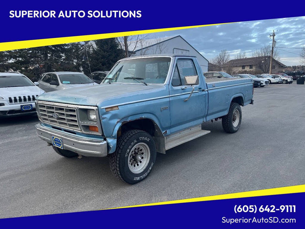 1982 Ford F-250 STD Standard Cab 4WD LB HD
