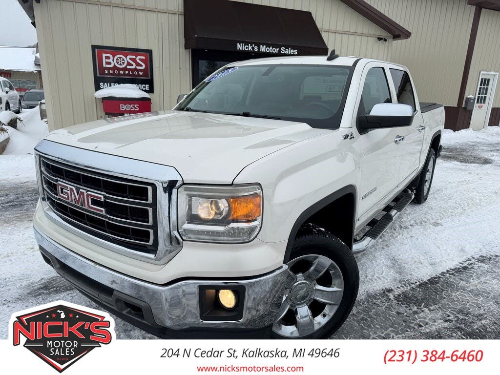 2015 GMC Sierra 1500 SLT Crew Cab 4WD
