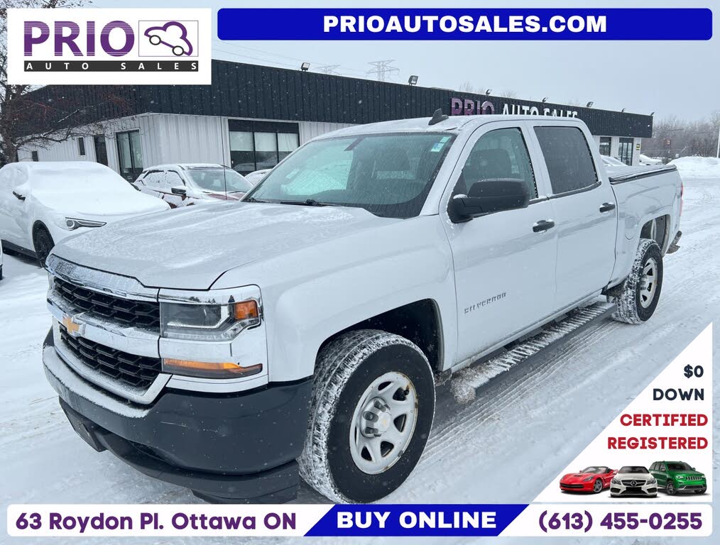 Chevrolet Silverado 1500 Work Truck Crew Cab RWD 2017