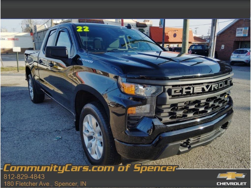 2022 Chevrolet Silverado 1500 Custom Double Cab 4WD