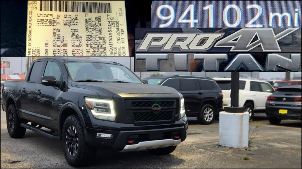 2020 Nissan Titan PRO-4X Crew Cab 4WD