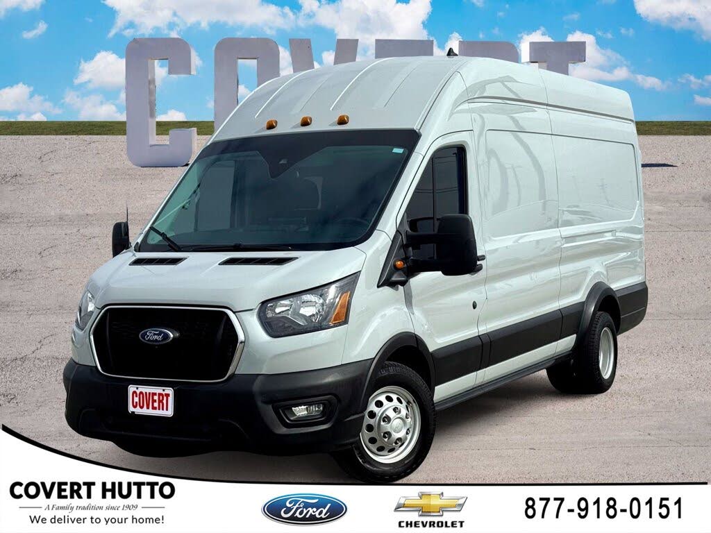 2022 Ford Transit Cargo 350 HD High 11000 GVWR Roof Extended LB DRW AWD