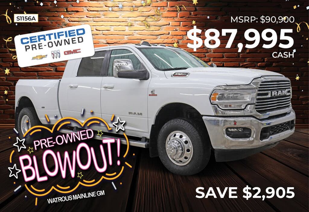 2023 RAM 3500 Laramie Mega Cab DRW 4WD