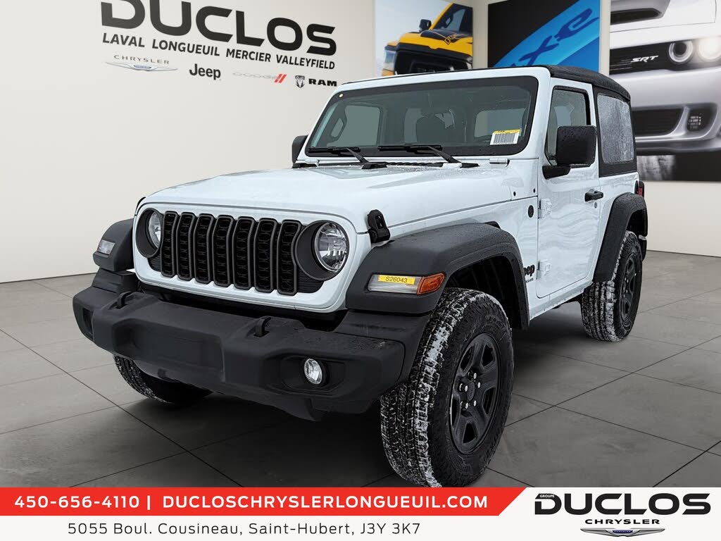 Jeep Wrangler Sport 2-Door 4WD 2026