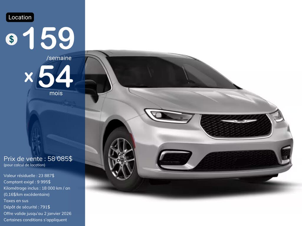 2026 Chrysler Pacifica Select FWD