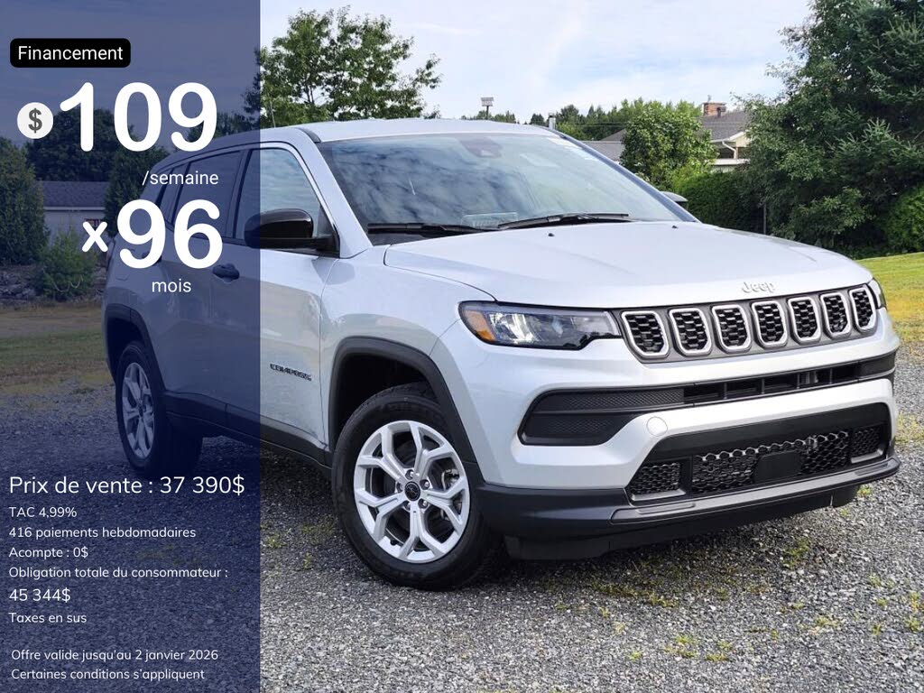 2025 Jeep Compass Sport 4WD