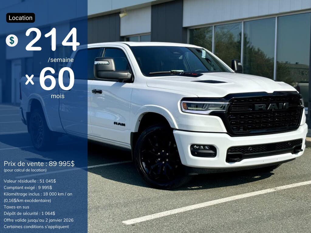 2025 RAM 1500 Limited Crew Cab 4WD