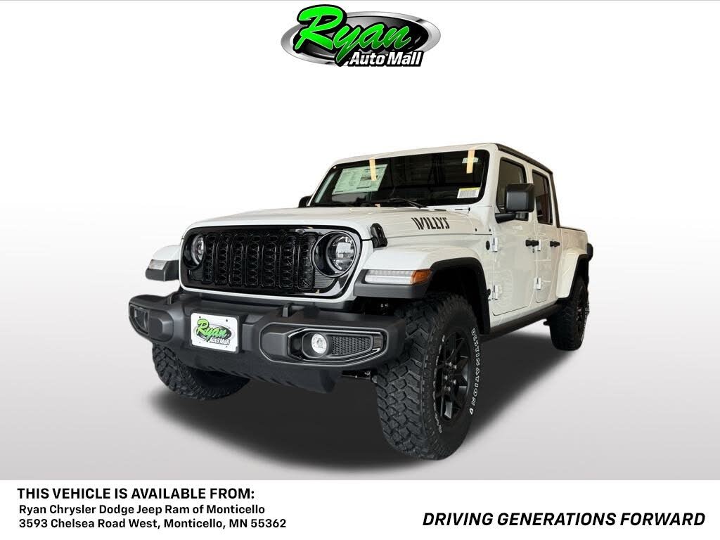 2025 Jeep Gladiator Willys Crew Cab 4WD