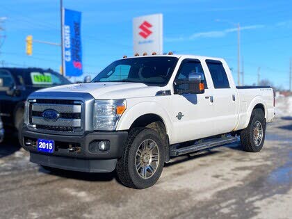 2015 Ford F-350 Super Duty Platinum Crew Cab 4WD