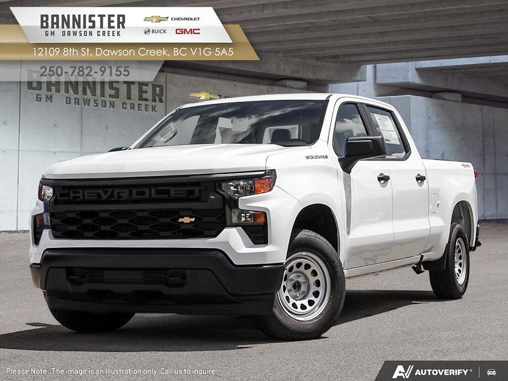 Chevrolet Silverado 1500 Work Truck Crew Cab 4WD 2026