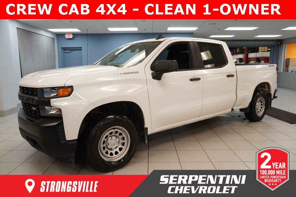 2021 Chevrolet Silverado 1500 Work Truck Crew Cab 4WD