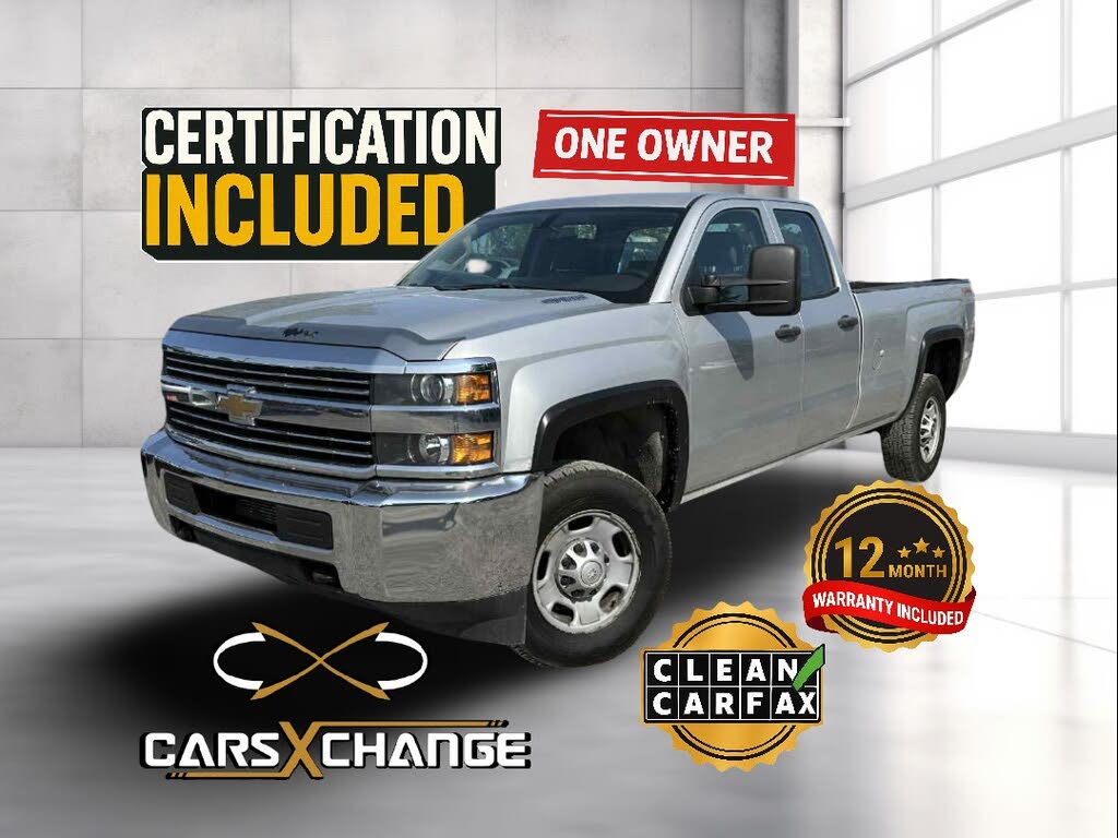 2015 Chevrolet Silverado 2500HD Work Truck Double Cab LB 4WD