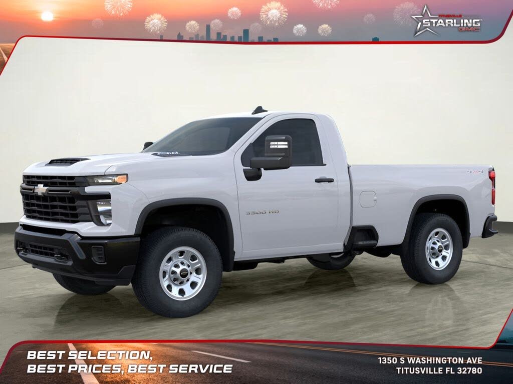 2025 Chevrolet Silverado 3500HD Work Truck Regular Cab LB 4WD
