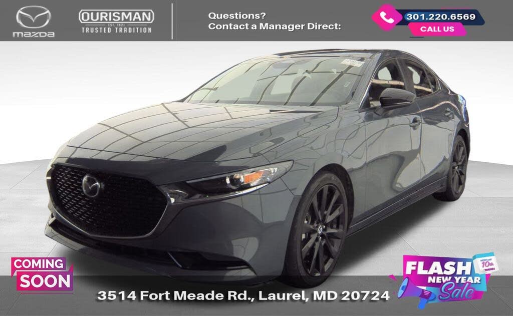 2025 Mazda MAZDA3 2.5 S Carbon Edition Sedan AWD