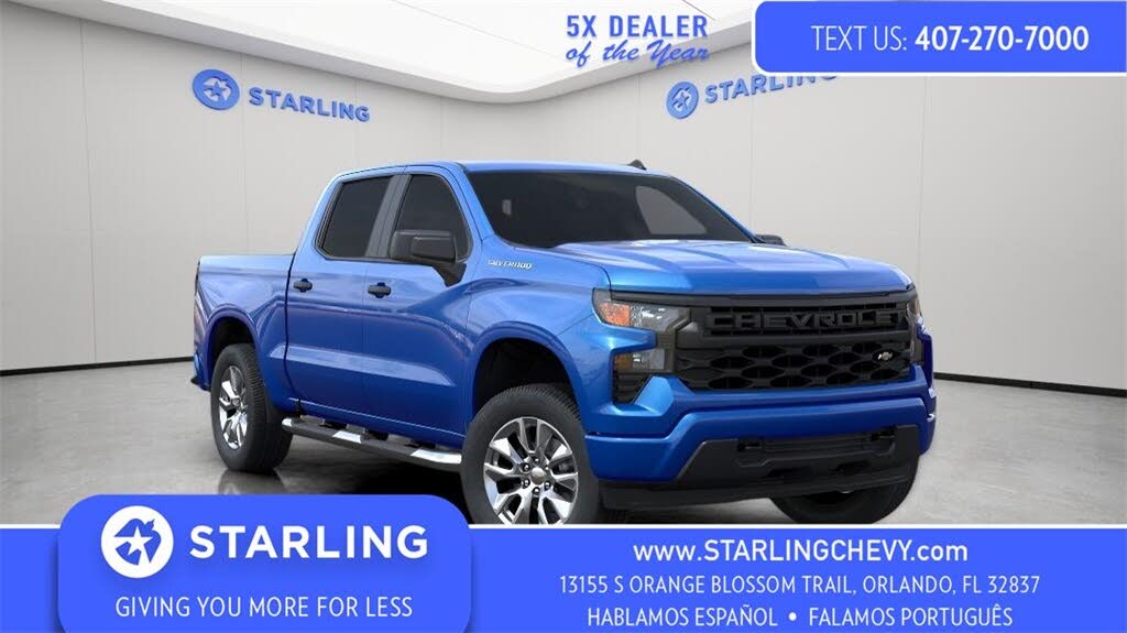 2026 Chevrolet Silverado 1500 Custom Crew Cab RWD
