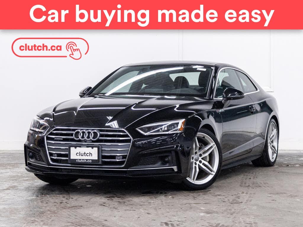2018 Audi A5 2.0T quattro Technik Coupe AWD