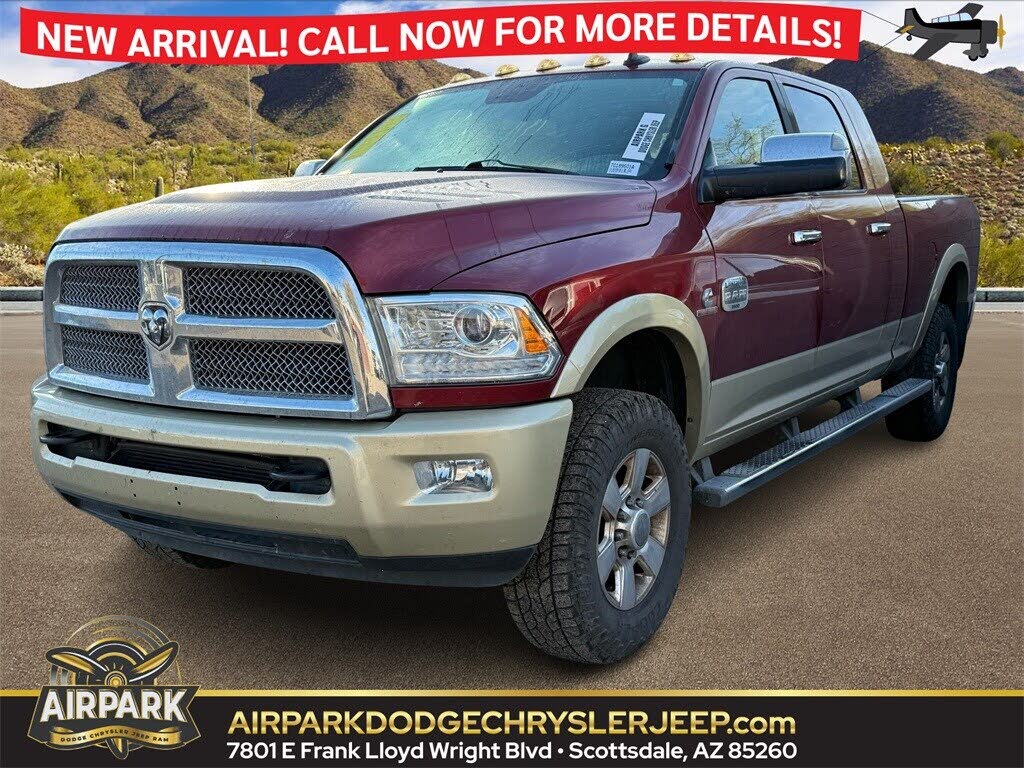 2015 RAM 3500 Laramie Longhorn Mega Cab 4WD