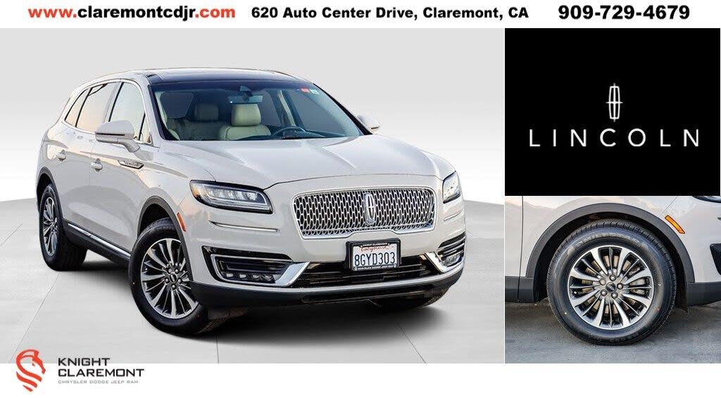 2019 Lincoln Nautilus Select FWD