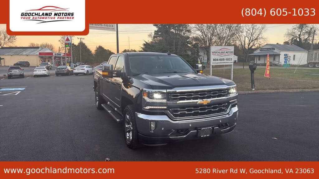 2018 Chevrolet Silverado 1500 LTZ Crew Cab 4WD