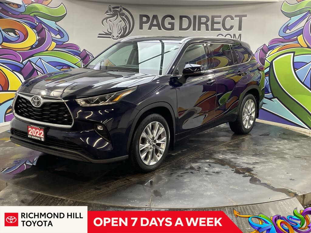 Toyota Highlander Limited AWD 2022