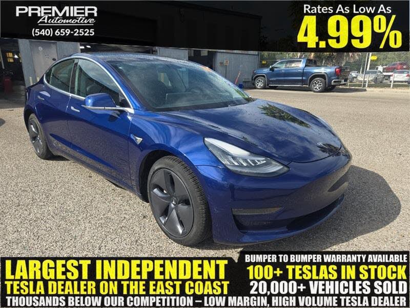 2020 Tesla Model 3 Standard Range Plus RWD