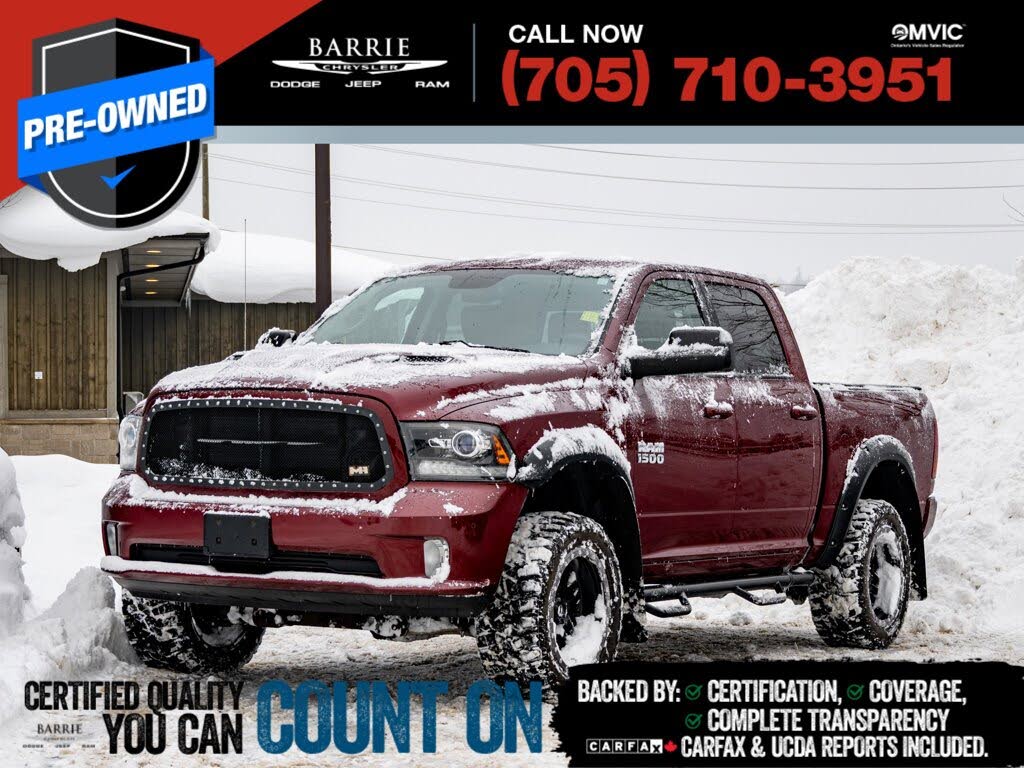 RAM 1500 Sport Crew Cab 4WD 2017