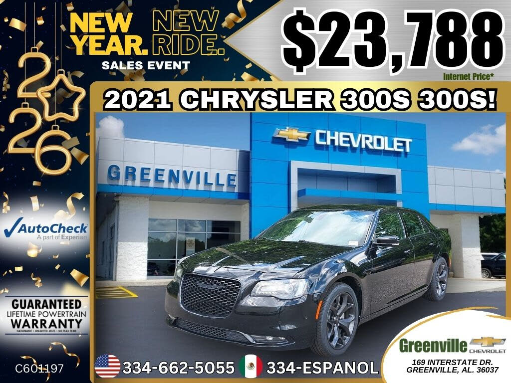 2021 Chrysler 300 S V6 RWD