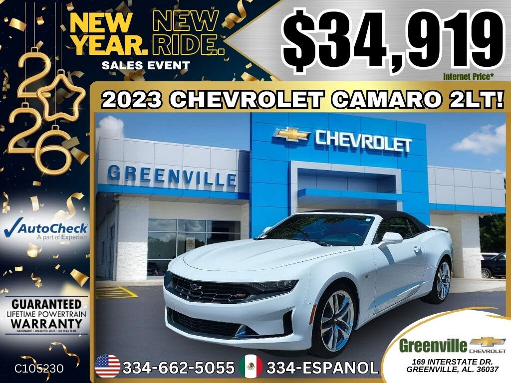 2023 Chevrolet Camaro 3LT Convertible RWD