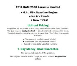 RAM 2500 Laramie Longhorn Crew Cab 4WD
