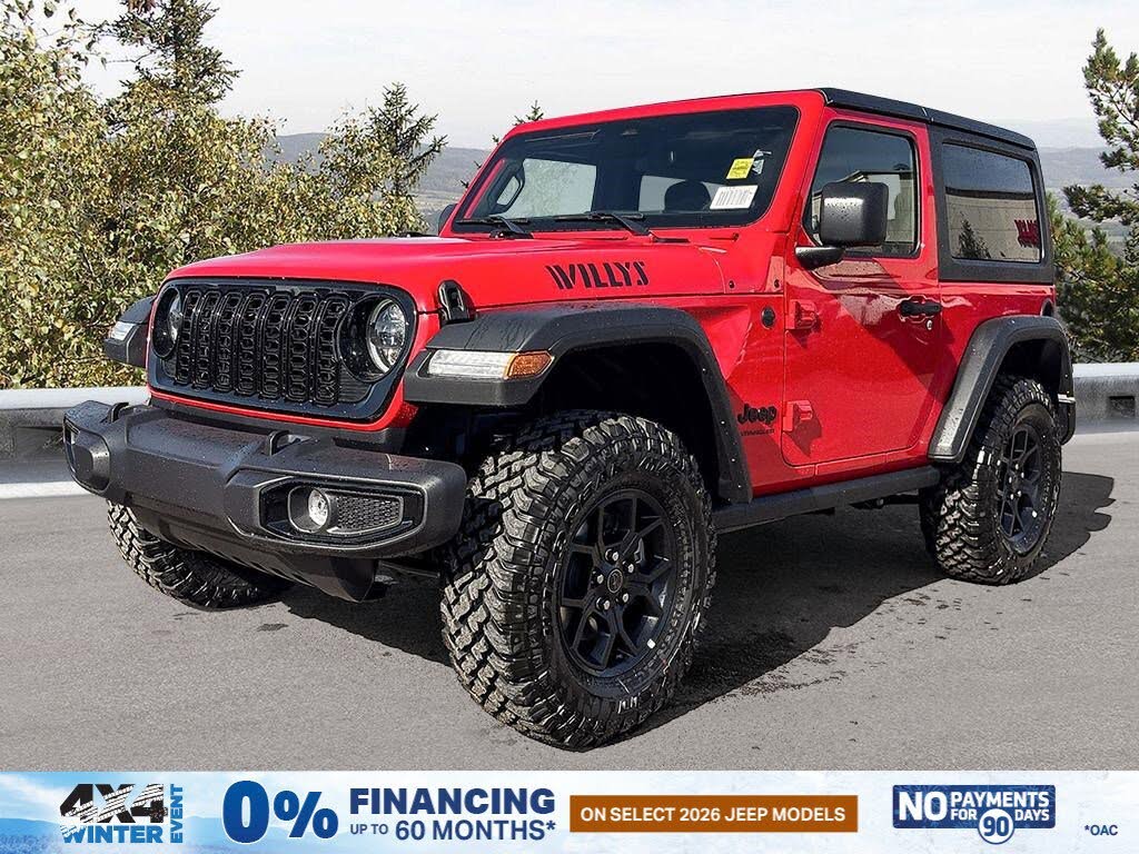 Jeep Wrangler Willys 2-Door 4WD 2026