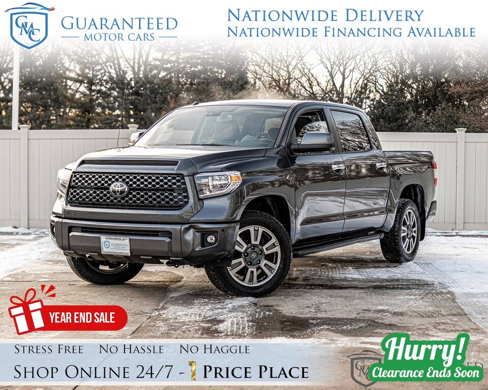 2018 Toyota Tundra Platinum CrewMax 5.7L 4WD