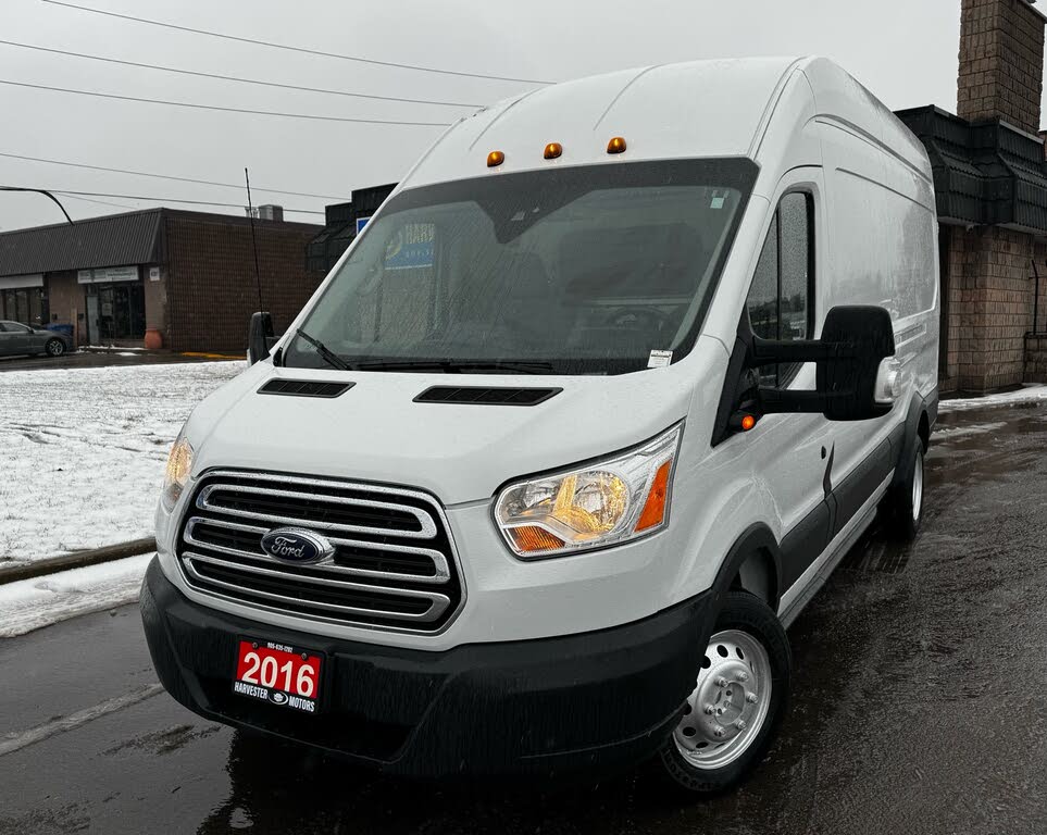 2016 Ford Transit Cargo 350 HD 3dr LWB High Roof Extended DRW with Sliding Passenger Side Door and 10360 Lb. GVWR