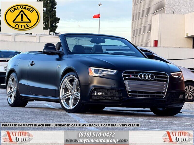 2013 Audi S5 3.0T quattro Prestige Cabriolet AWD
