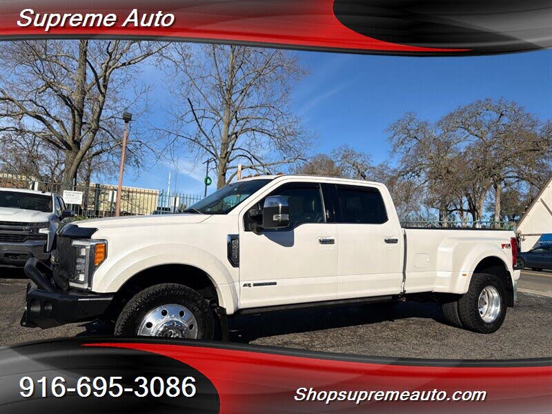 2018 Ford F-450 Super Duty Platinum Crew Cab LB DRW 4WD