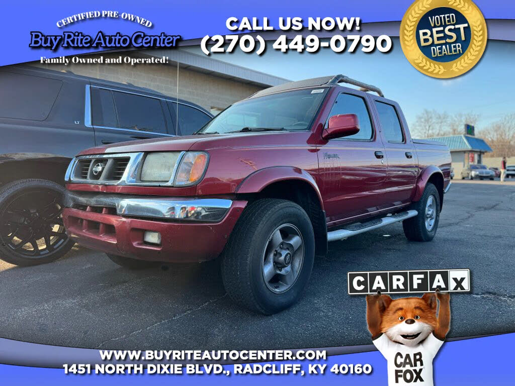 2000 Nissan Frontier 4 Dr XE 4WD Crew Cab SB