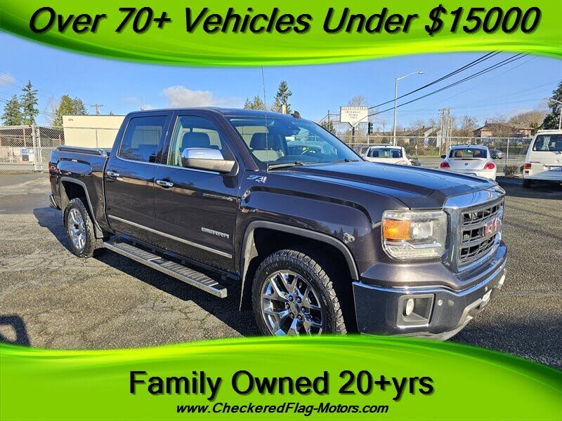 2014 GMC Sierra 1500 SLT Crew Cab 4WD