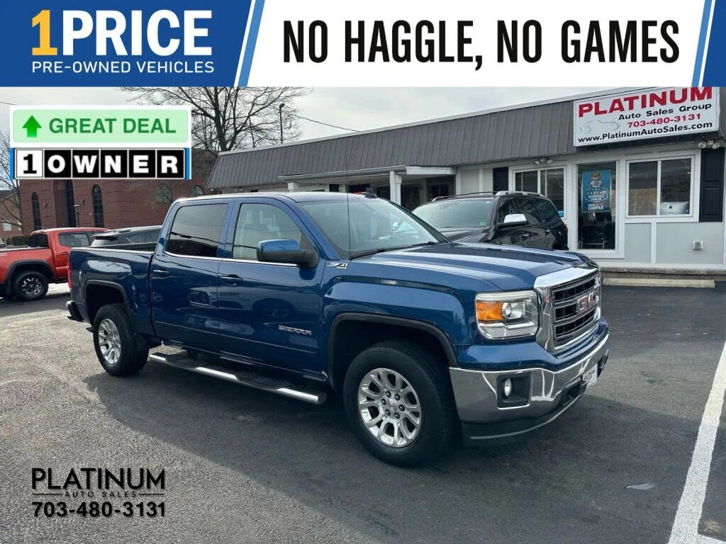 2015 GMC Sierra 1500 SLE Crew Cab 4WD